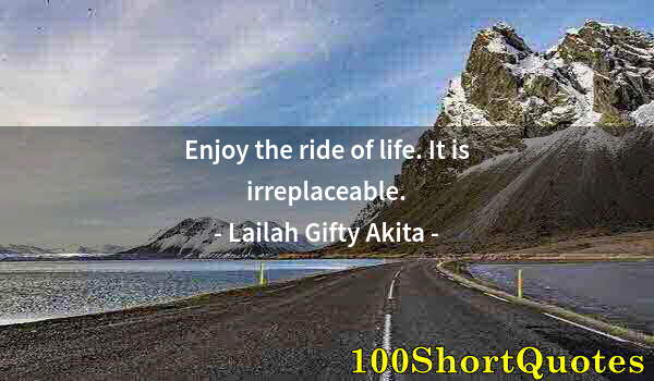 Quote by Albert Einstein: Enjoy the ride of life. It is irreplaceable.