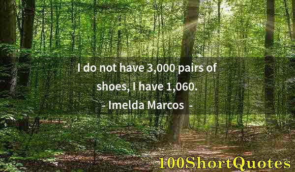 Quote by Albert Einstein: I do not have 3,000 pairs of shoes, I have 1,060.