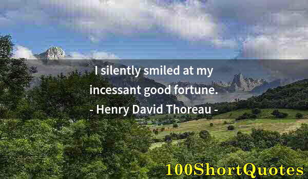 Quote by Albert Einstein: I silently smiled at my incessant good fortune.