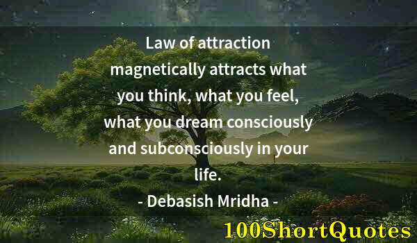 Quote by Albert Einstein: Law of attraction magnetically attracts what you think, what you feel, what you dream consciously an...