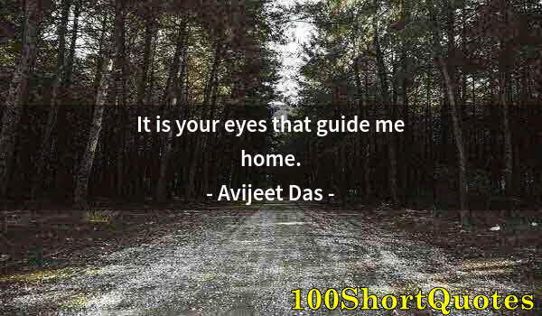 Quote by Albert Einstein: It is your eyes that guide me home.