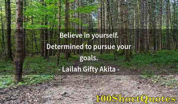 Quote by Albert Einstein: Believe in yourself. Determined to pursue your goals.