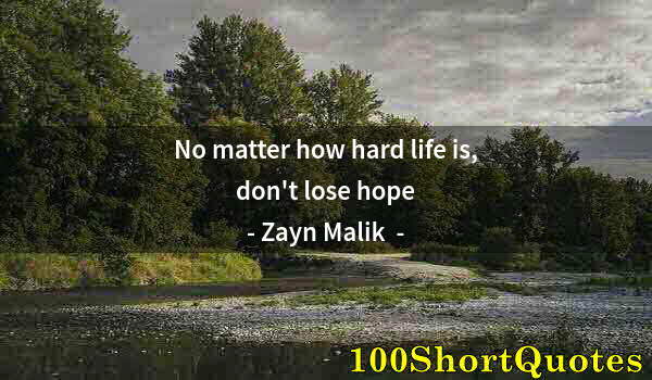 Quote by Albert Einstein: No matter how hard life is, don't lose hope