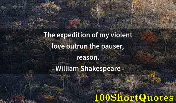 Quote by Albert Einstein: The expedition of my violent love outrun the pauser, reason.