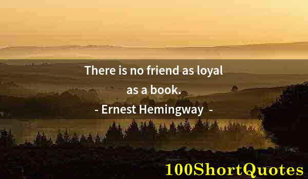 Quote by Albert Einstein: There is no friend as loyal as a book.