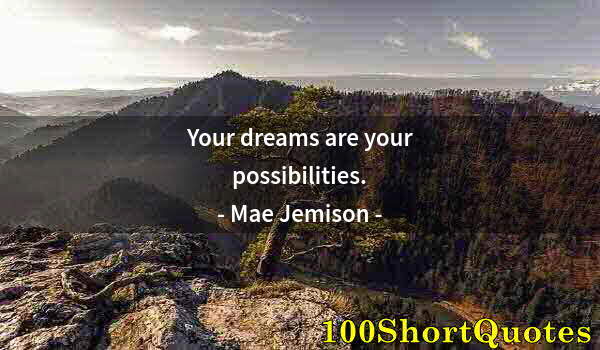 Quote by Albert Einstein: Your dreams are your possibilities.