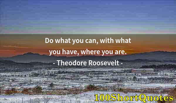 Quote by Albert Einstein: Do what you can, with what you have, where you are.