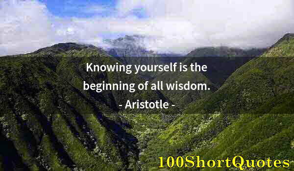 Quote by Albert Einstein: Knowing yourself is the beginning of all wisdom.