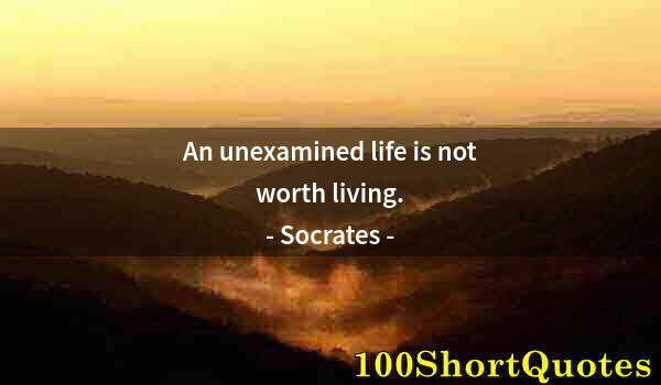 Quote by Albert Einstein: An unexamined life is not worth living.