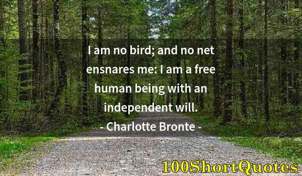 Quote by Albert Einstein: I am no bird; and no net ensnares me: I am a free human being with an independent will.